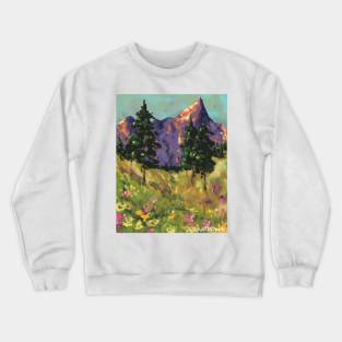 Landscape painting Crewneck Sweatshirt